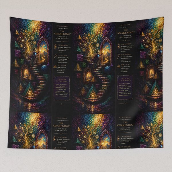 Item preview, The Awakening Abstract Journey designed and sold by Jacque's Life In Motion Studio.