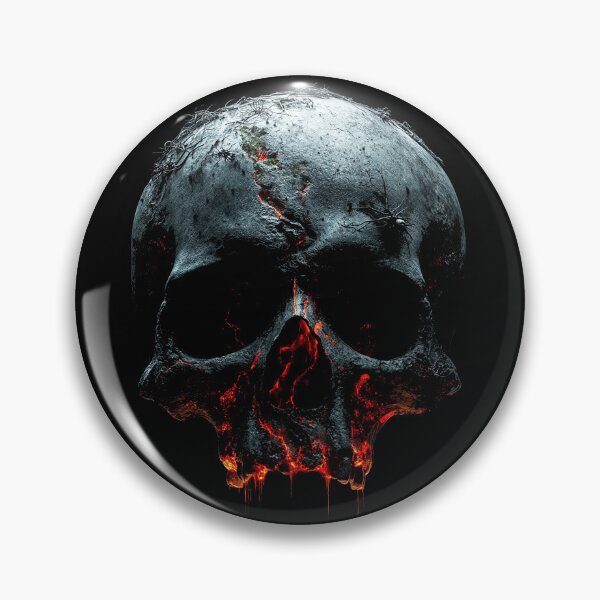 Item preview, Skull Dripping Lava designed and sold by MetusArt.
