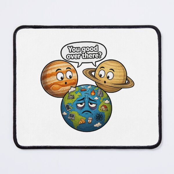 Item preview, You Good Over There Funny Earth Planet Shirt designed and sold by PINK FREE.