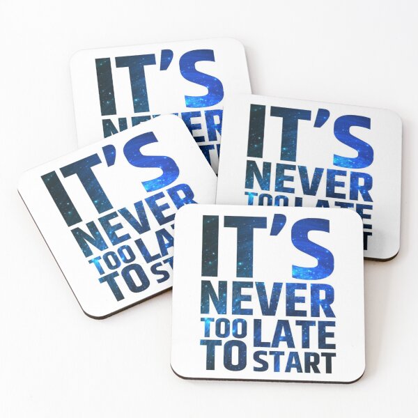 Item preview, It's never too late to start  designed and sold by A FOR.