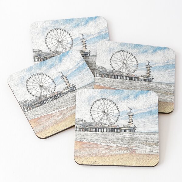 Item preview, Ferris wheel on the pier of Scheveningen designed and sold by sid1802.