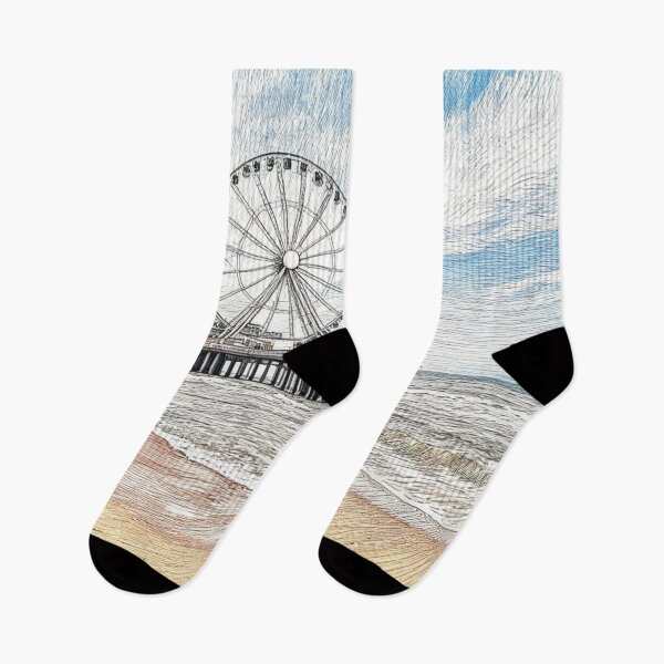 Item preview, Ferris wheel on the pier of Scheveningen designed and sold by sid1802.