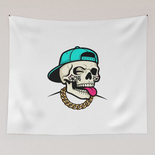 Item preview, Mexican Skull Design, Skull fashion designed and sold by bluesquidink.