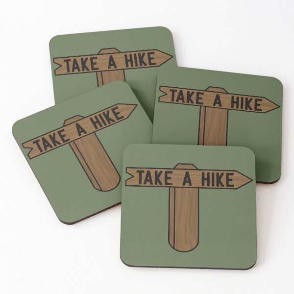 Item preview, Take a hike trail sign designed and sold by TinkyInkyFinky.
