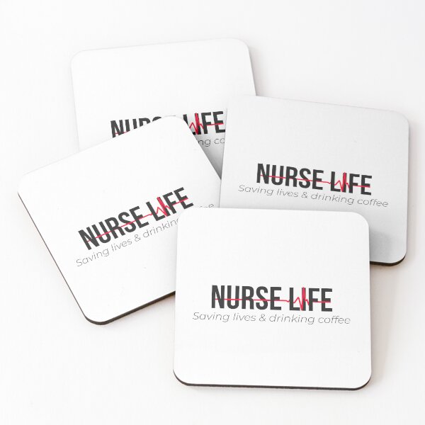 Item preview, Nurse Life EKG Heartbeat designed and sold by ProudCraft.