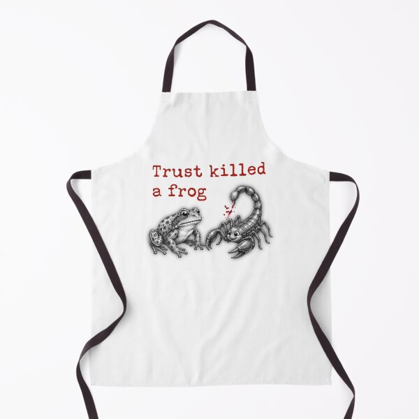 Item preview, Trust Killed a Frog designed and sold by Tees & Merch.