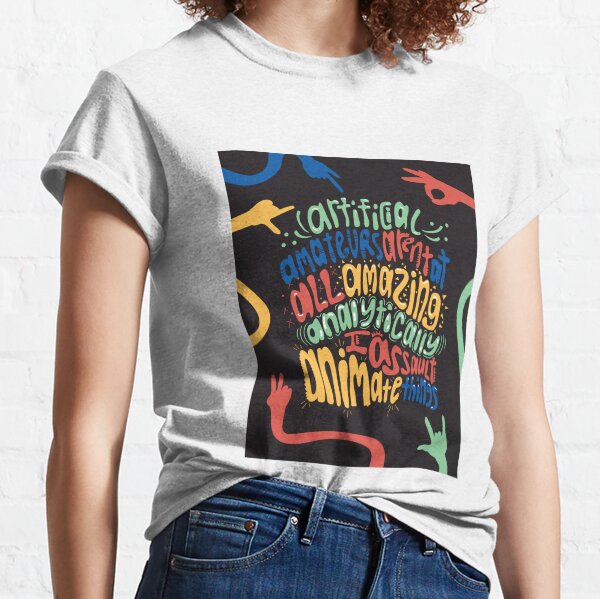Alphabet Aerobics, "Letter A" Classic T-Shirt