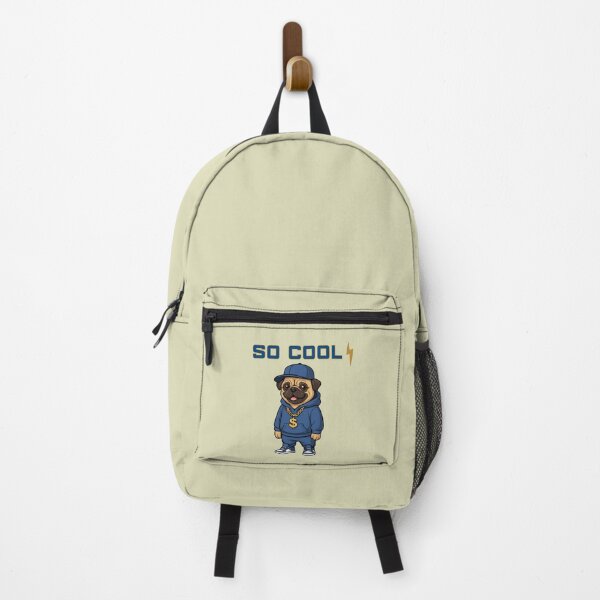 Item preview, So Cool – Stylish Pug Streetwear Design designed and sold by Aimetoi.