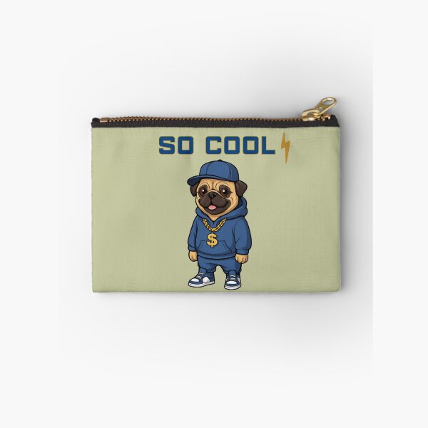 Item preview, So Cool – Stylish Pug Streetwear Design designed and sold by Aimetoi.