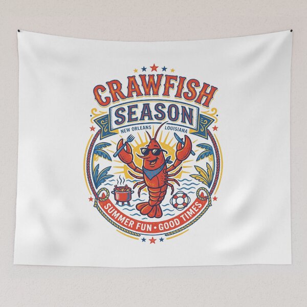 Item preview, Crawfish Season designed and sold by khalidnasr.