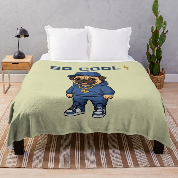 Item preview, So Cool – Stylish Pug Streetwear Design designed and sold by Aimetoi.