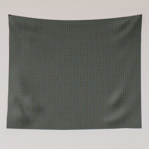 Item preview, Charming blue-golden pattern designed and sold by AsahiNoAme.
