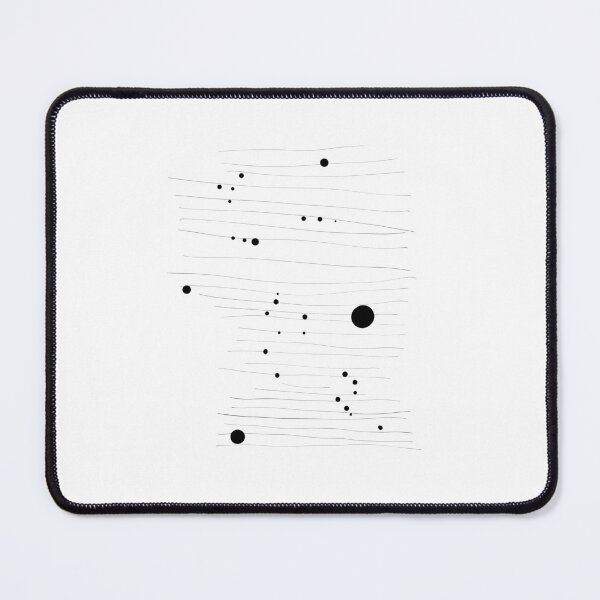 Item preview, Abstract Minimalist Dots and Lines - Modern Geometric Art designed and sold by Red Onion.