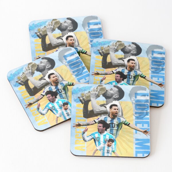 Item preview, Lionel Messi Argentina World Cup Victory Poster - 2022 Soccer Champion Wall Art designed and sold by Af-RT10.