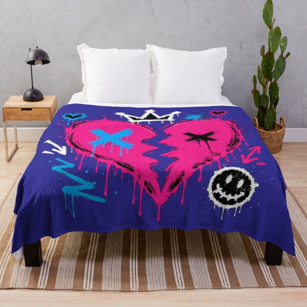 Item preview, Graffiti Broken Heart Shirt | Neon Urban Street Art designed and sold by JustResultsCo.