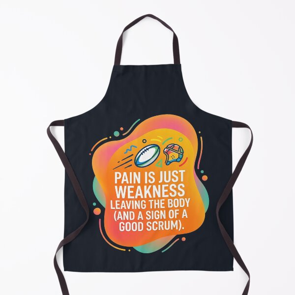 Item preview, Pain is just weakness leaving the body and a sign of a good scrum | Rugby designed and sold by SocialStaticz.