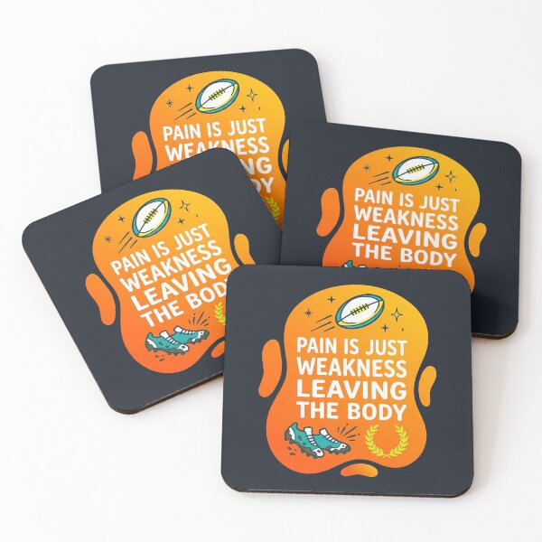 Item preview, Pain is just weakness leaving the body | Rugby designed and sold by SocialStaticz.