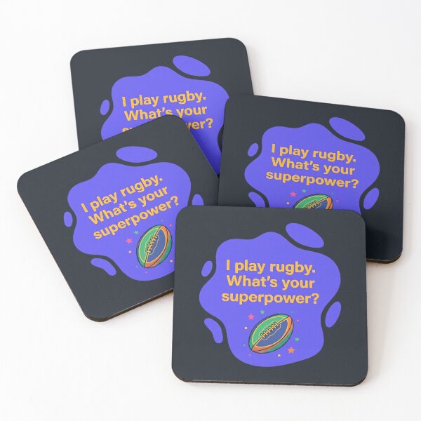 Item preview, I play rugby. What's your superpower? | Rugby designed and sold by SocialStaticz.