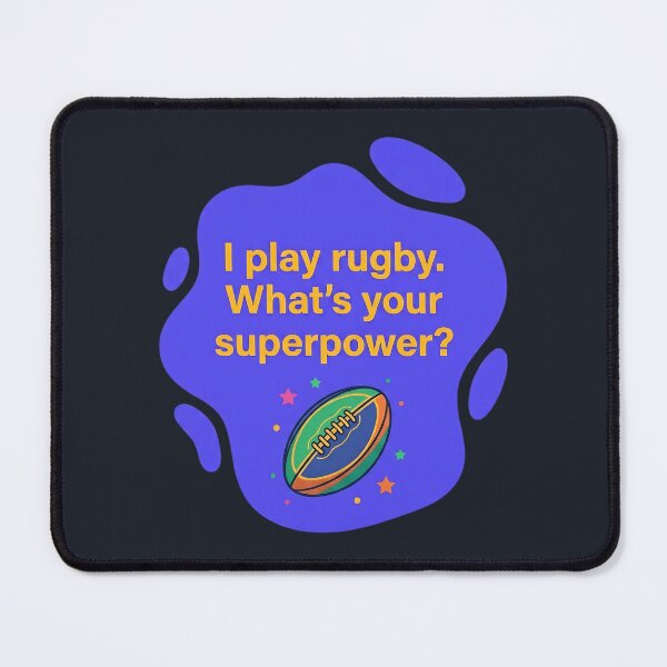 Artikelvorschau, Ich spiele Rugby. Was ist deine Superkraft? | Rugby entworfen und verkauft von SocialStaticz.
