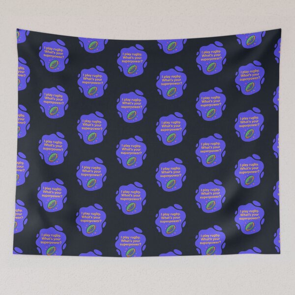 Item preview, I play rugby. What's your superpower? | Rugby designed and sold by SocialStaticz.