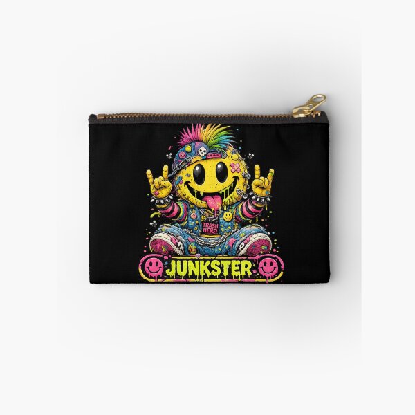 Item preview, Junkster – Creepy Cute Trash Smiley Street Art Character designed and sold by PLUSHIWORLDtm.