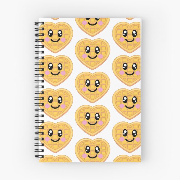 Item preview, Heart Waffle with Cute Face designed and sold by GlitterArtySVG.