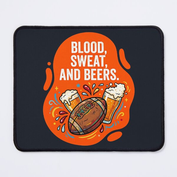 Item preview, Blood, sweat, and beers | Rugby designed and sold by SocialStaticz.