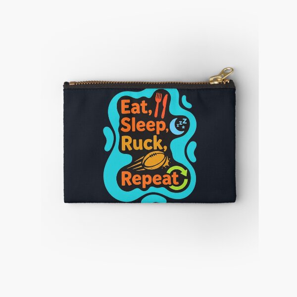 Item preview, Eat, sleep, ruck, repeat | Rugby designed and sold by SocialStaticz.
