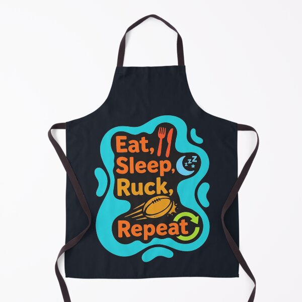 Item preview, Eat, sleep, ruck, repeat | Rugby designed and sold by SocialStaticz.