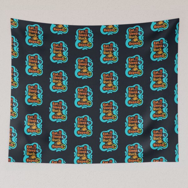 Item preview, Eat, sleep, ruck, repeat | Rugby designed and sold by SocialStaticz.