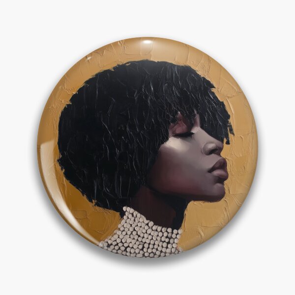 Artikelvorschau, Schwarze Frau, afrozentrisch entworfen und verkauft von Nova~Prints.