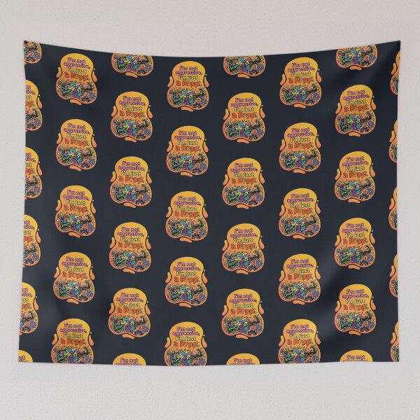 Item preview, I'm not aggressive I'm just a prop | Rugby designed and sold by SocialStaticz.