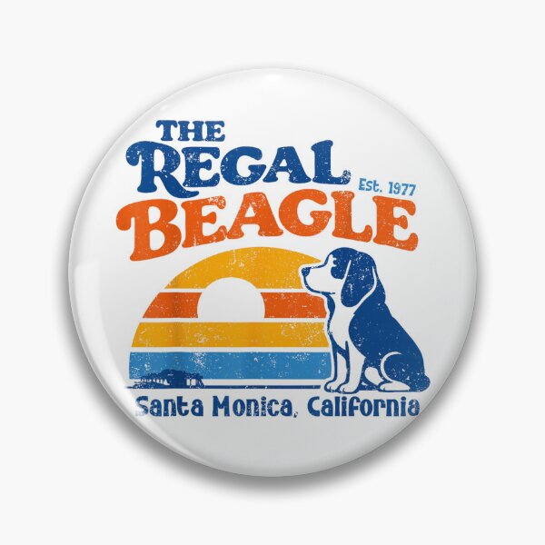 Item preview, The Regal Beagle Santa Monica | Retro 1977 Vintage Sunset Pub designed and sold by Alluka Brand.
