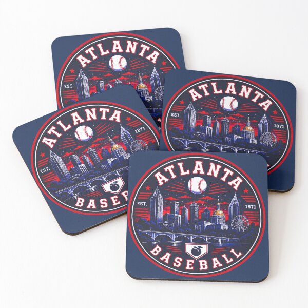 Item preview, Atlanta Baseball Style Logo Shirt – Southern Sports Hoodie, Sticker & Fan Gift designed and sold by TKOprintdesigns.