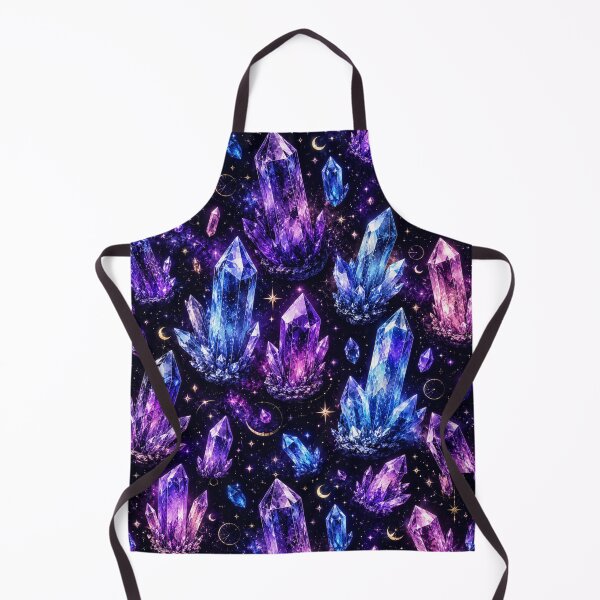 Item preview, Galaxy Crystal Seamless Pattern | Celestial Gem Aesthetic designed and sold by Aramdesing.