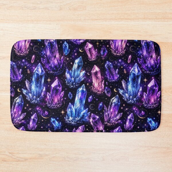 Item preview, Galaxy Crystal Seamless Pattern | Celestial Gem Aesthetic designed and sold by Aramdesing.