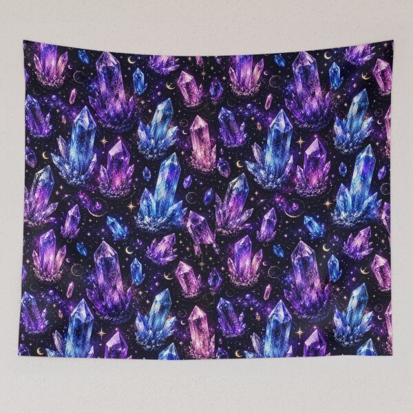 Item preview, Galaxy Crystal Seamless Pattern | Celestial Gem Aesthetic designed and sold by Aramdesing.