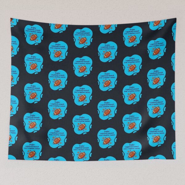 Item preview, Legalized assault over a leather melon | Rugby designed and sold by SocialStaticz.