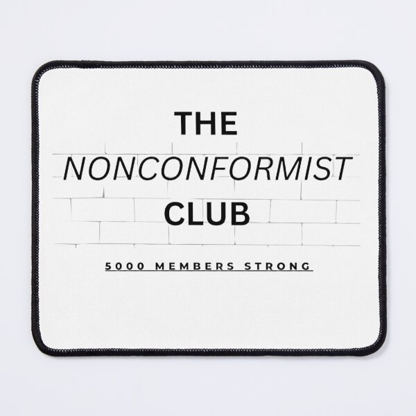 Item preview, Official Nonconformist club logo designed and sold by LostHillbilly's Parody Palace.