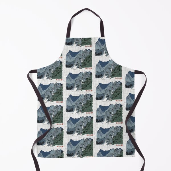 Item preview, Midnight Pines: Minimalist Huangshan Mountain Graphic designed and sold by Jade---Summit.