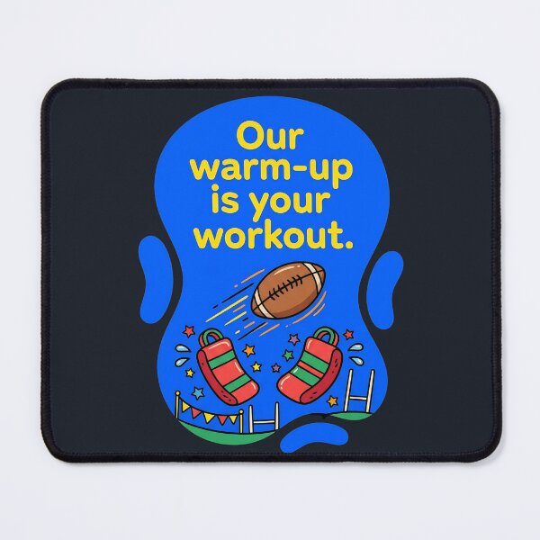 Item preview, Our warm up is your workout | Rugby designed and sold by SocialStaticz.
