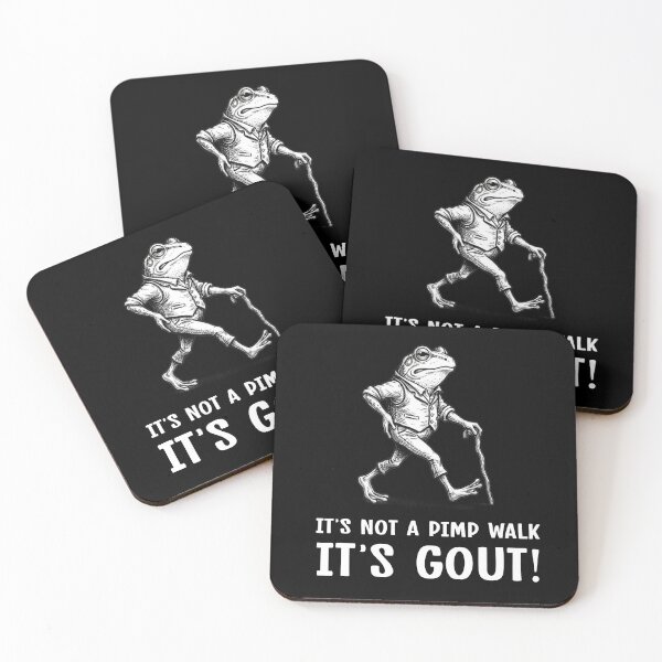 Item preview, Funny It's Not A Pimp Walk It's Gout Old Man Humor Jokes Father Day Gift For Dad Grandpas Grandmas Uncles Gift designed and sold by SouQ-Art.