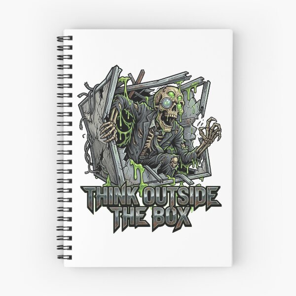 Item preview, Think Outside the Box | Corporate Brainrot Horror designed and sold by SignalStatic.
