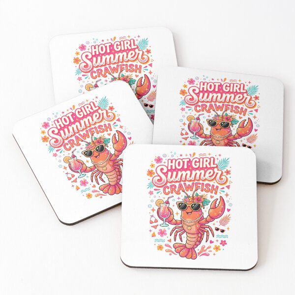 Item preview, Hot girl summer crawfish designed and sold by khalidnasr.