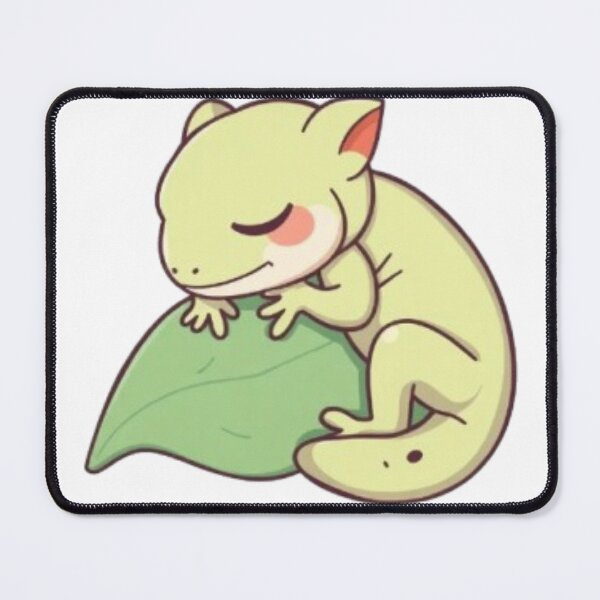 Item preview, Sleeping Baby Gecko Cute Minimal Nature Design designed and sold by MystiColo.