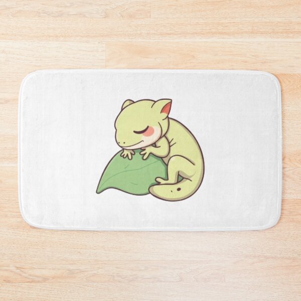 Item preview, Sleeping Baby Gecko Cute Minimal Nature Design designed and sold by MystiColo.