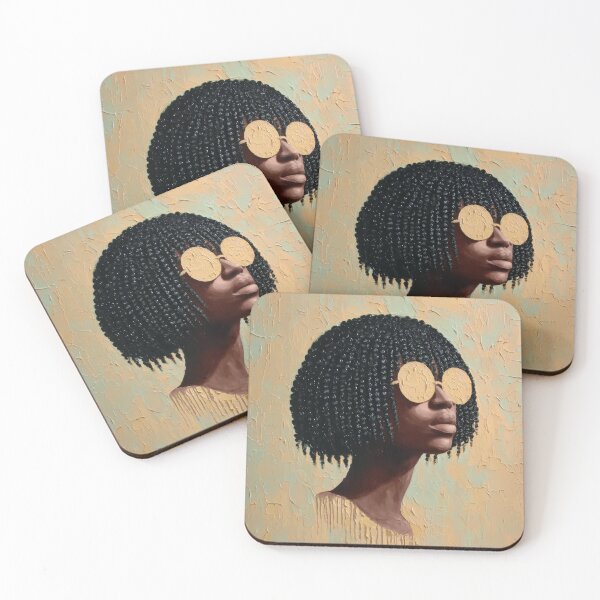 Item preview, Retro Black Woman Afrocentric designed and sold by Nova~Prints.