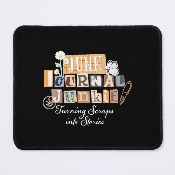 Item preview, Womens Junk Journal Junkie Vintage Scrapbooking Newspaper Letters designed and sold by MelanieIShelton.