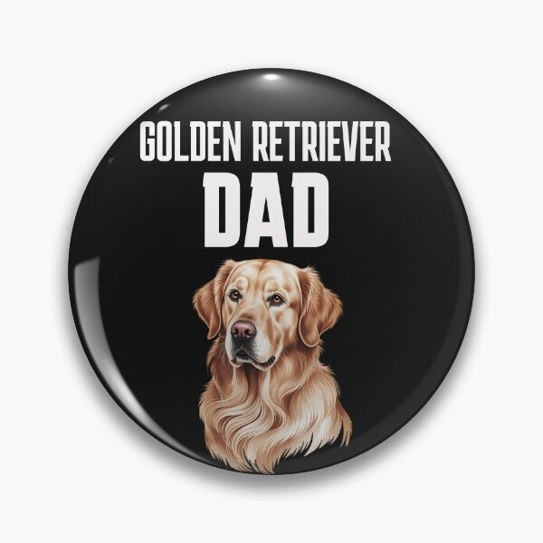 Artikelvorschau, Golden Retriever Papa entworfen und verkauft von PawPlanetPro.