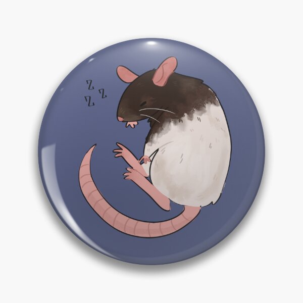 Item preview, Sleepy hooded rat  designed and sold by staticshops.